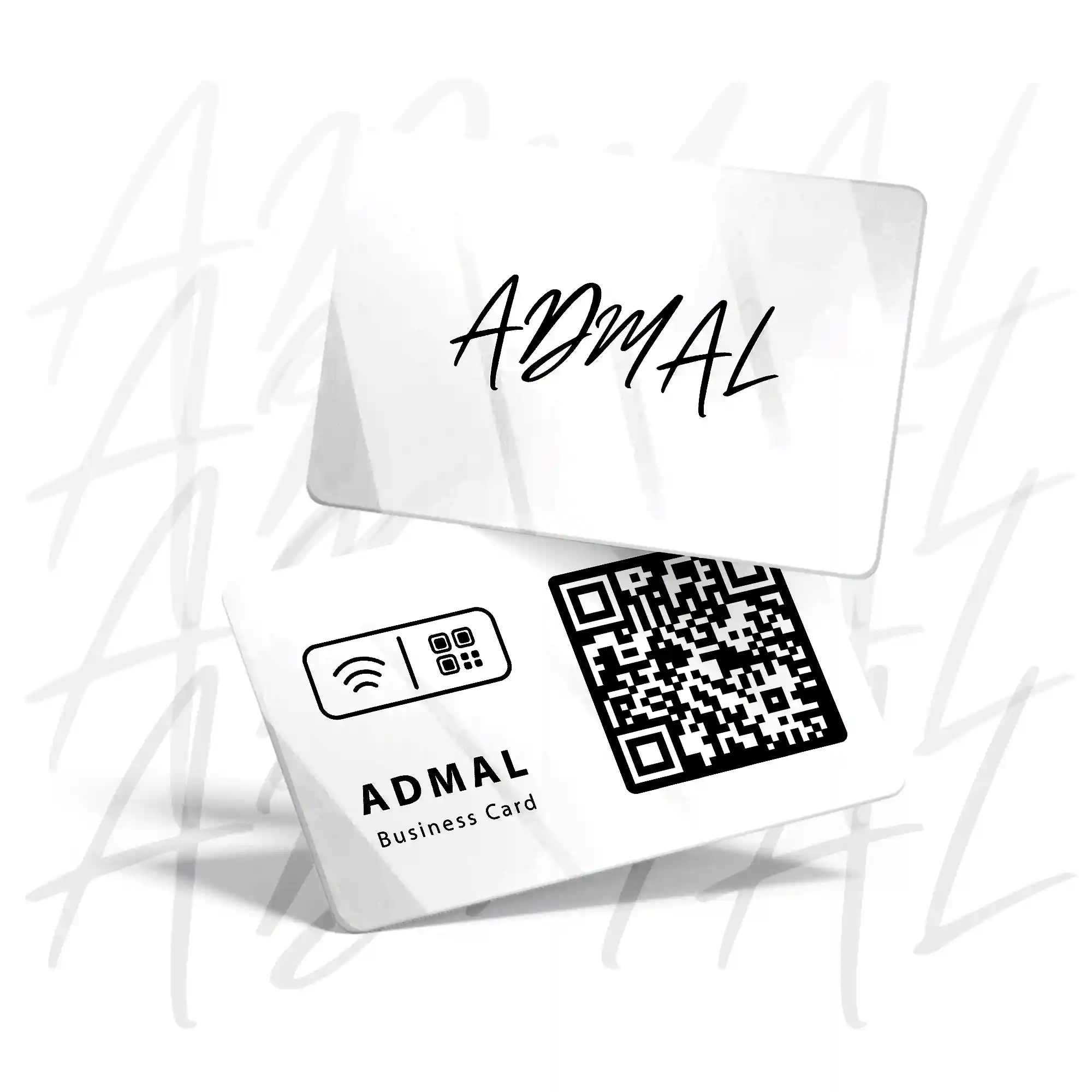 Metal Glossy Business Cards – بطاقات أعمال معدنية لامعة